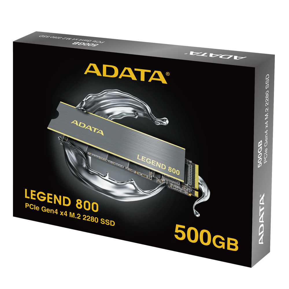DISCO SOLIDO ADATA 500GB M.2 LEGEND 800 NEGRA SSD