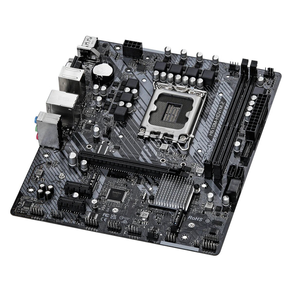 MAINBOARD ASROCK H610M/AC LGA1700 2DDR4 HDMI VGA