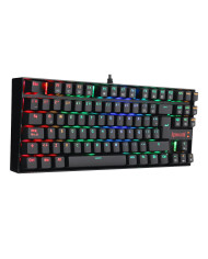 TECLADO GAMER REDRAGON K552RGB-2 NEGRO KUMARA BLUE-SWITCH MECANICO GAMING