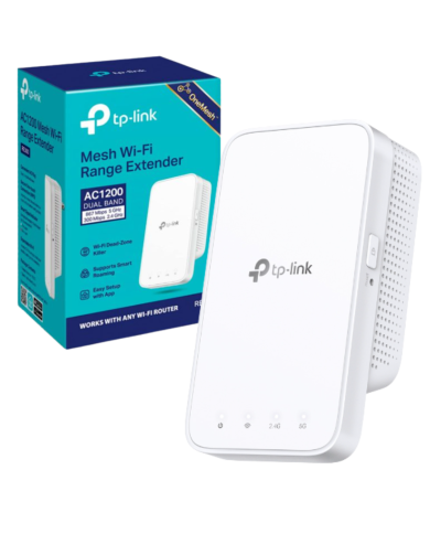 EXTENSOR TPLINK RE300 MESH WIFI AC1200 DUAL BAND