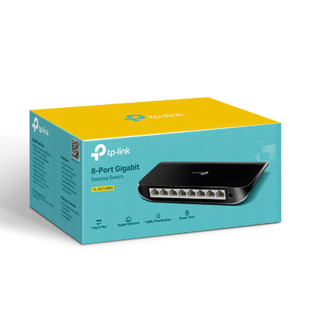 SWITCH TPLINK SG-1008D 8Ptos GIGABIT