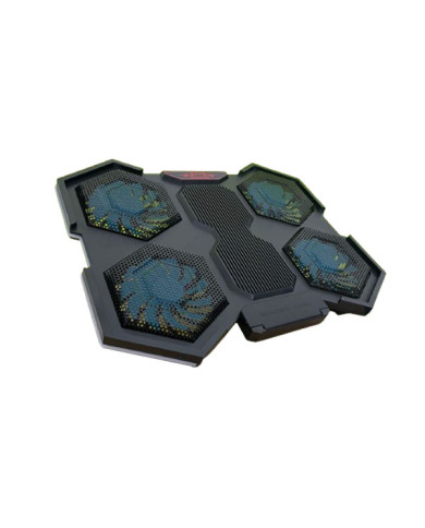 COOLING PAD NITRON YL-021 15,6" LED AJUSTABLE 6-VENTILADORES