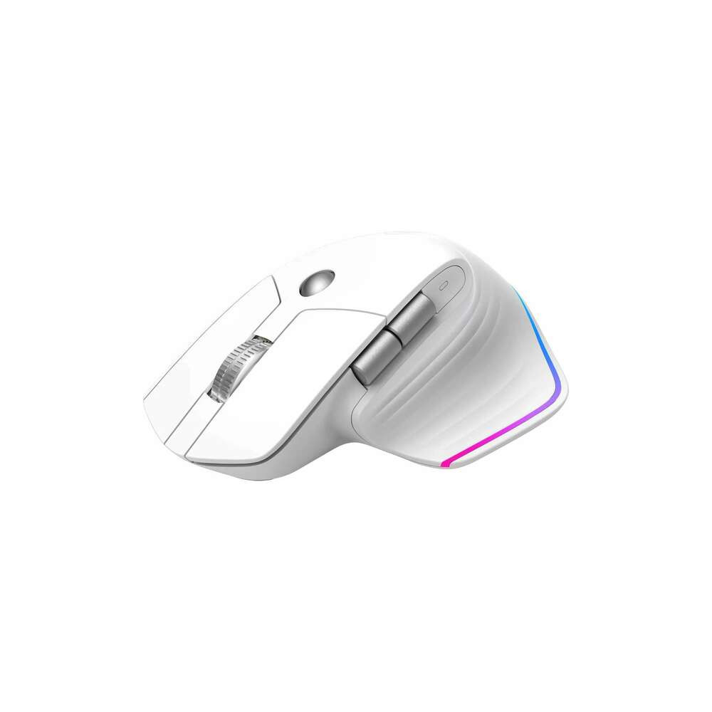 MOUSE MARVO G803 WH BLUETOOTH RGB ERGO DUAL-MODE