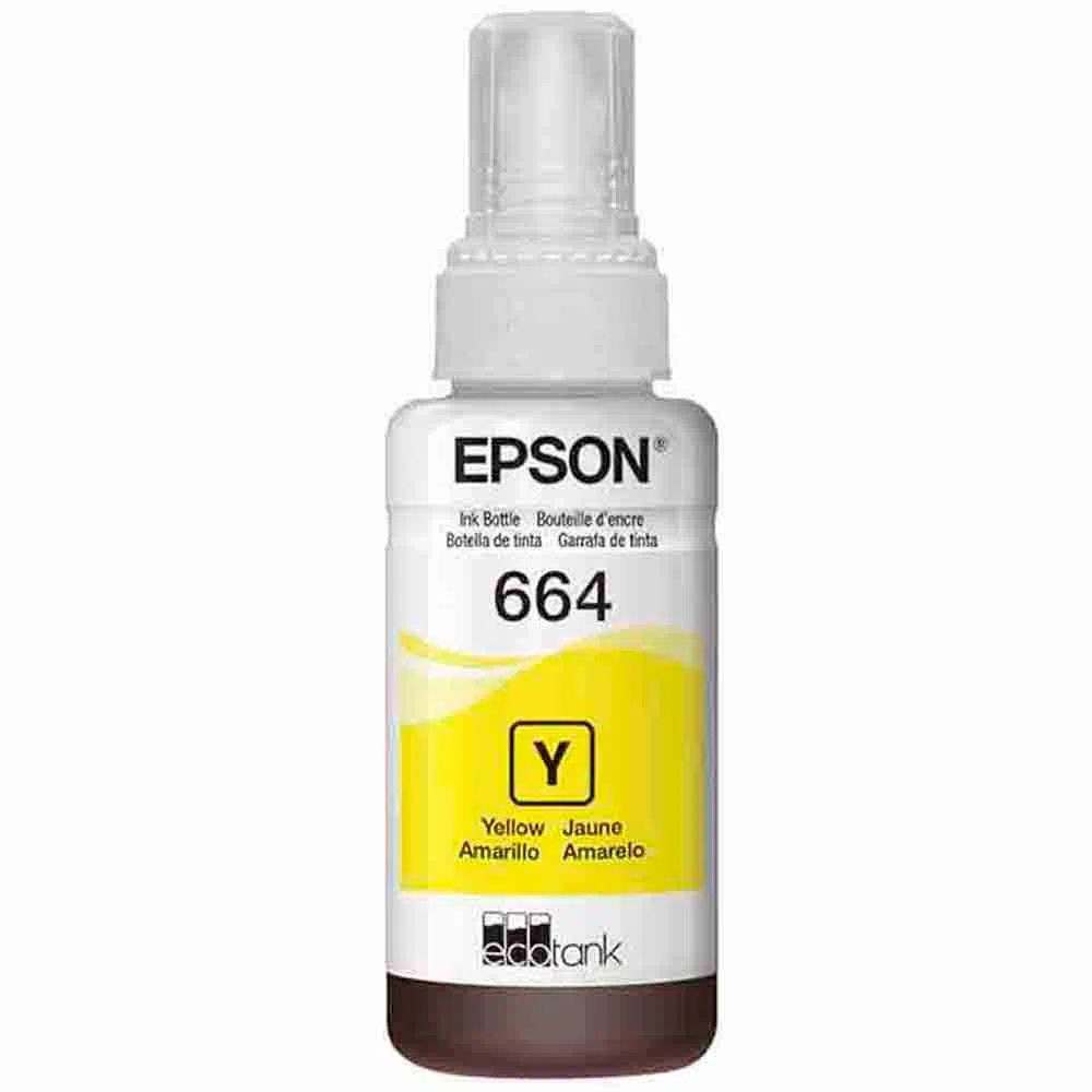 TINTA EPSON T664420 C13T66442A L200 AMARILLO 70 ML