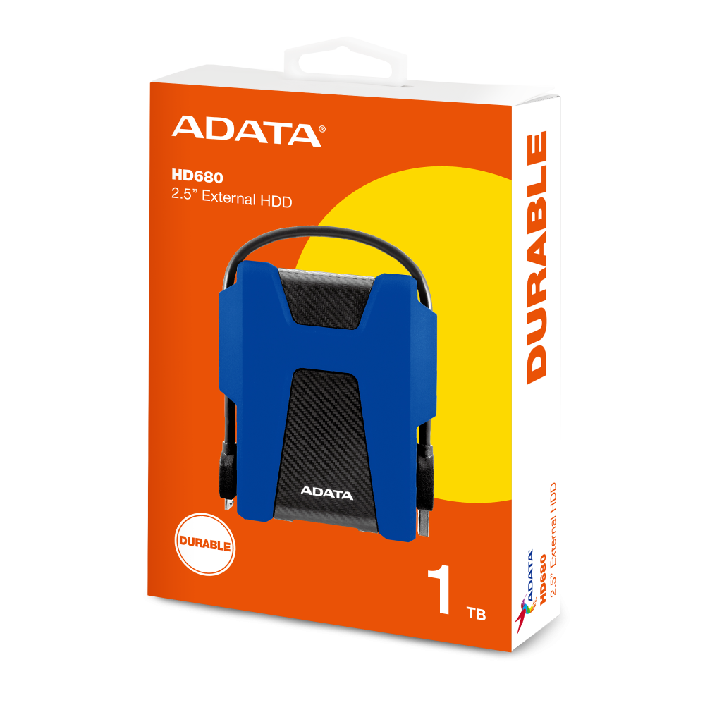 DISCO EXTERNO ADATA 1 TB HD680 2,5" DURABLE