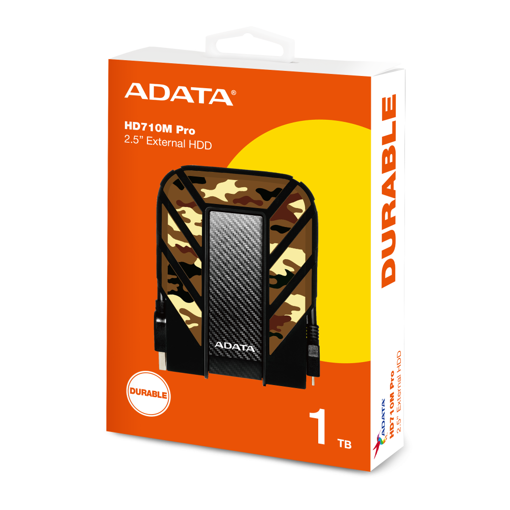 DISCO EXTERNO ADATA 1 TB HD710M PRO CAMUFLAJE 2,5" DURABLE