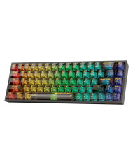 TECLADO GAMER REDRAGON K631CTB-RGB CASTOR PRO USB (60% MECANICO)