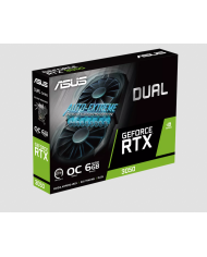TARJETA DE VIDEO ASUS 6GB RTX 3050 DUAL OC 2FAN GTIII GDDR6