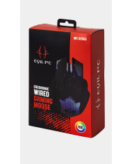 MOUSE GAMER EVIL PC MS-525EG RGB USB ERGO NEGRO 7D