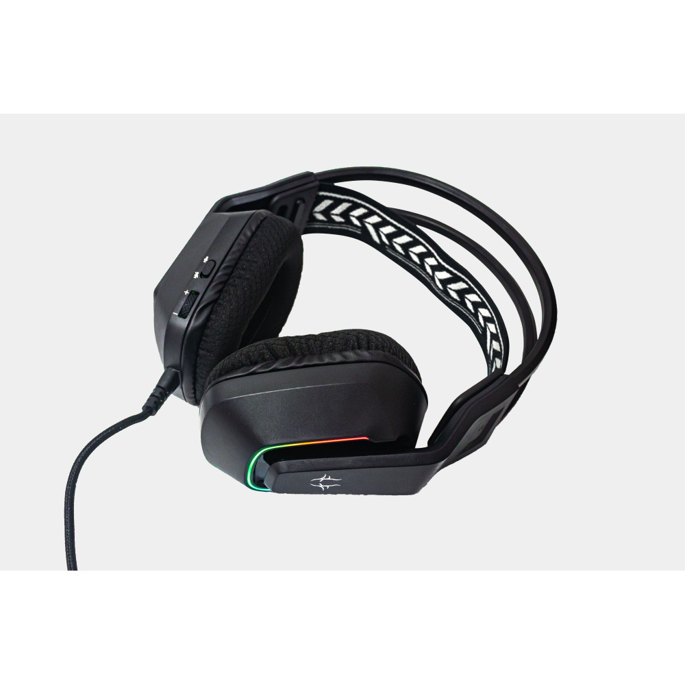 HEADSET EVIL PC HD-577EG RGB 50MM NEGRO AUDIFONO