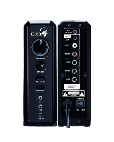 PARLANTES GAMER GENIUS GX SW-G2.1 2000 II GAMING