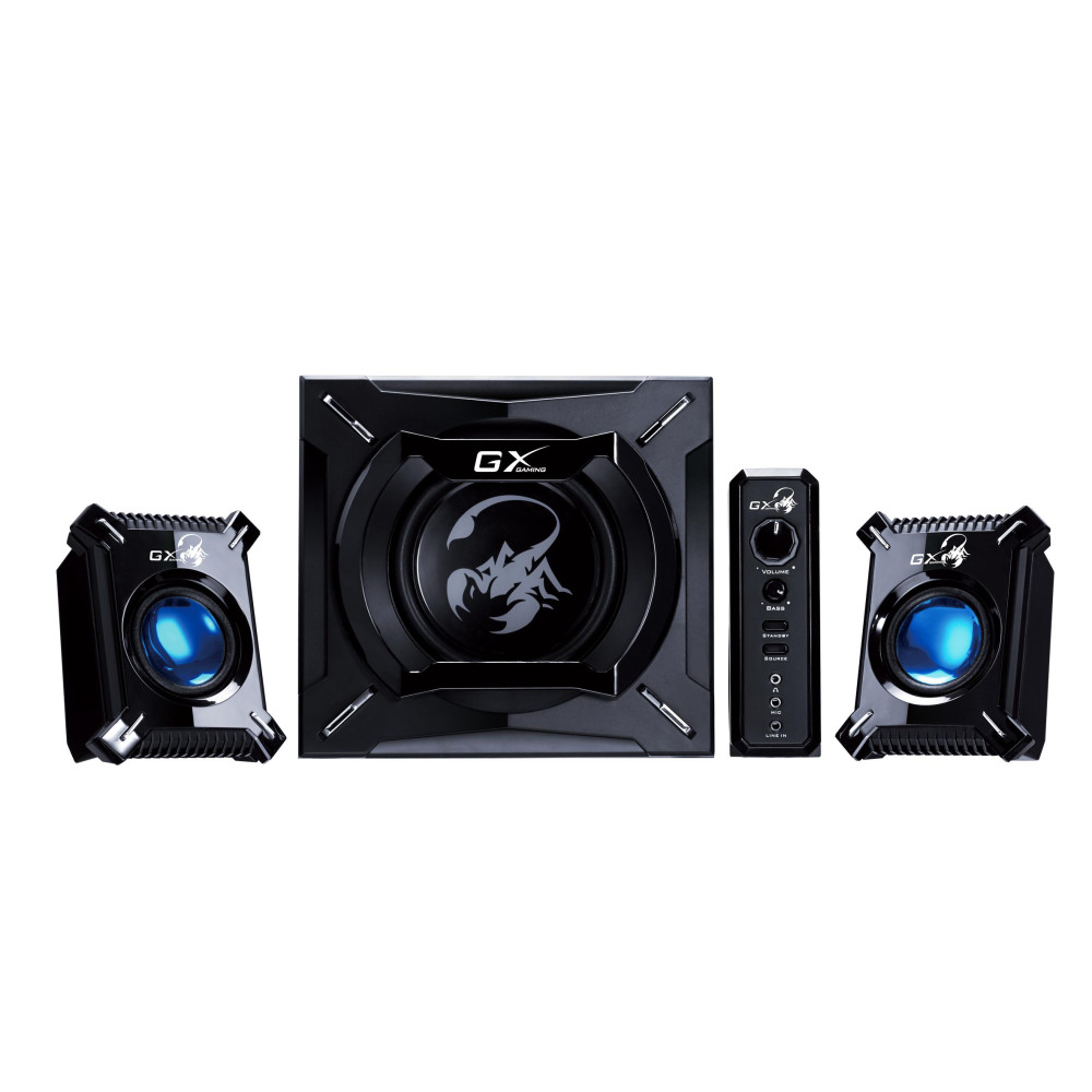 PARLANTES GAMER GENIUS GX SW-G2.1 2000 II GAMING