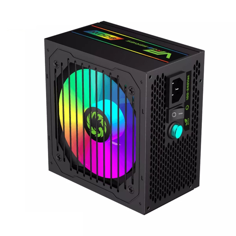 FUENTE DE PODER GAMEMAX VP-800 RGB MODULAR BK 80P BRONZE
