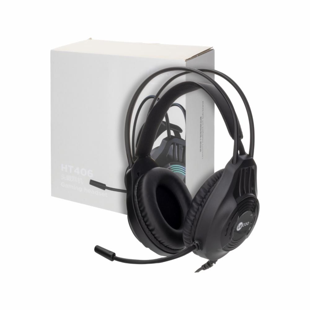 HEADSET GAMING HT406 RGB USB LECOO