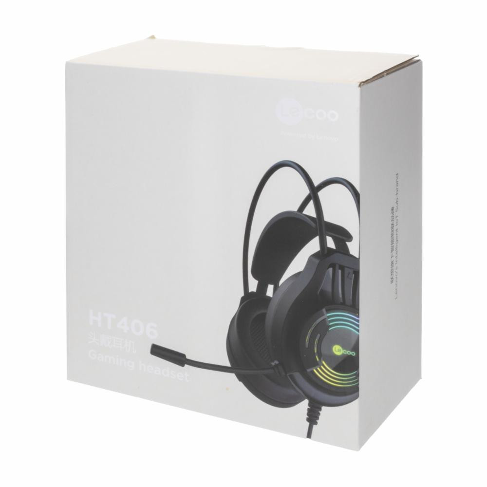 HEADSET GAMING HT406 RGB USB LECOO