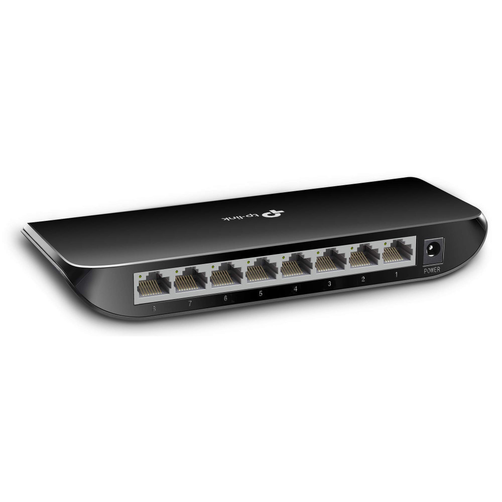 SWITCH TP-LINK TL-SG10008D 8 PUERTOS GIGABIT 10/100