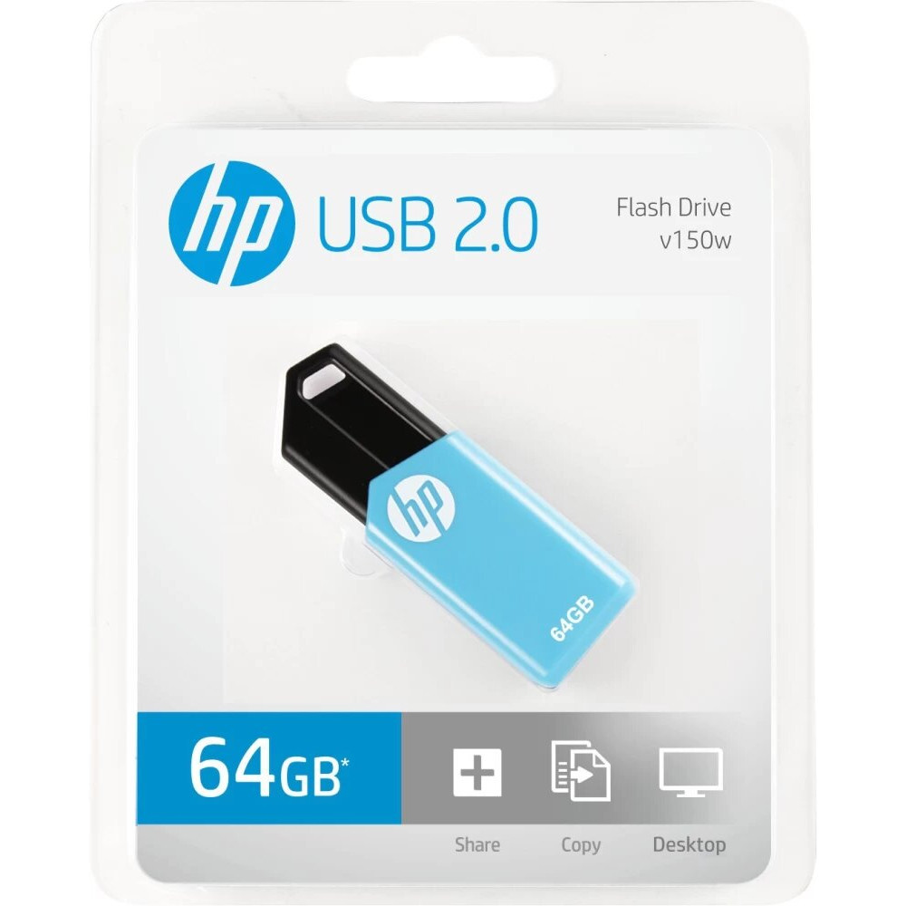 PENDRIVE HP 64 GB USB 2,0 V150W