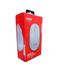 MOUSE MARVO WM103 WH WIRELESS BLANCO ERGO 1600DPI