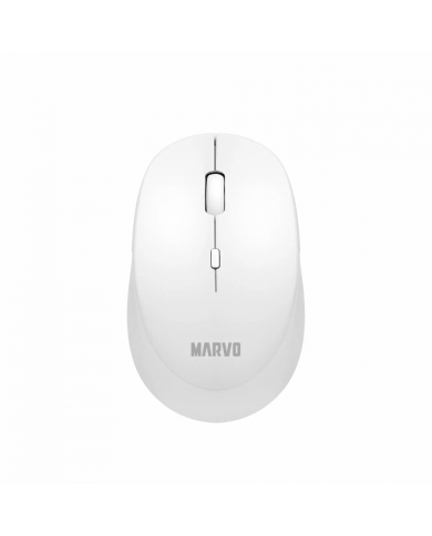 MOUSE MARVO WM103 WH WIRELESS BLANCO ERGO 1600DPI