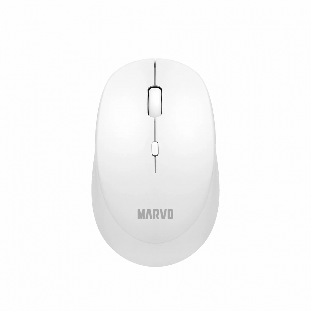 MOUSE MARVO WM103 WH WIRELESS BLANCO ERGO 1600DPI