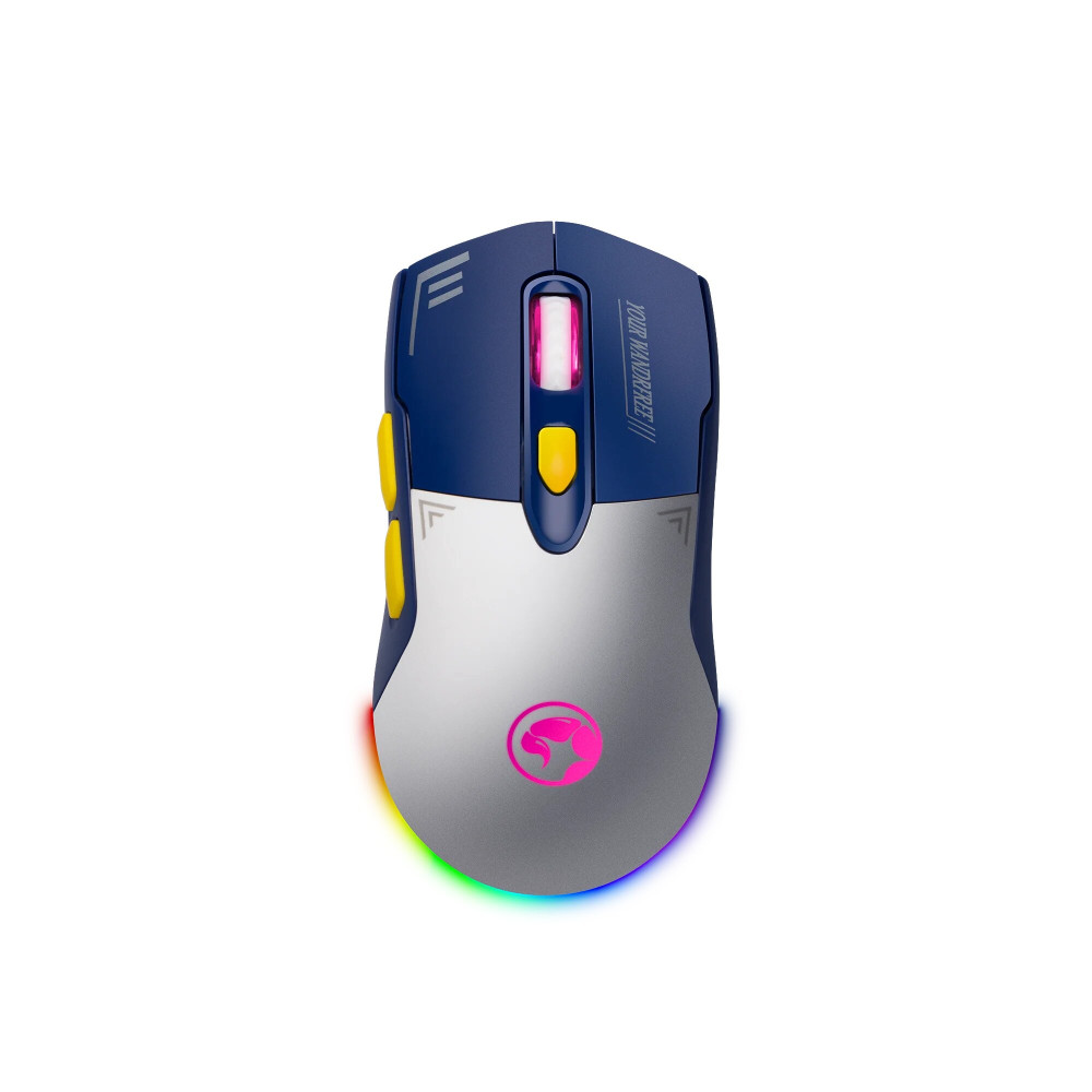 MOUSE MARVO M803W WB WIRELESS / USB AZUL PROGRAMABLE DUAL-MODE
