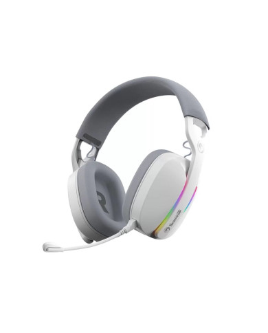 HEADSET GAMER MARVO HG9086W PULZ 70W WH WIRELESS RGB TRI-MODE 40MM