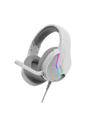 HEADSET MARVO H8618 WH RGB BACKLIT USB  50MM 20mW / MAHEH8618WH