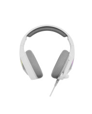 HEADSET MARVO H8618 WH RGB BACKLIT USB  50MM 20mW / MAHEH8618WH