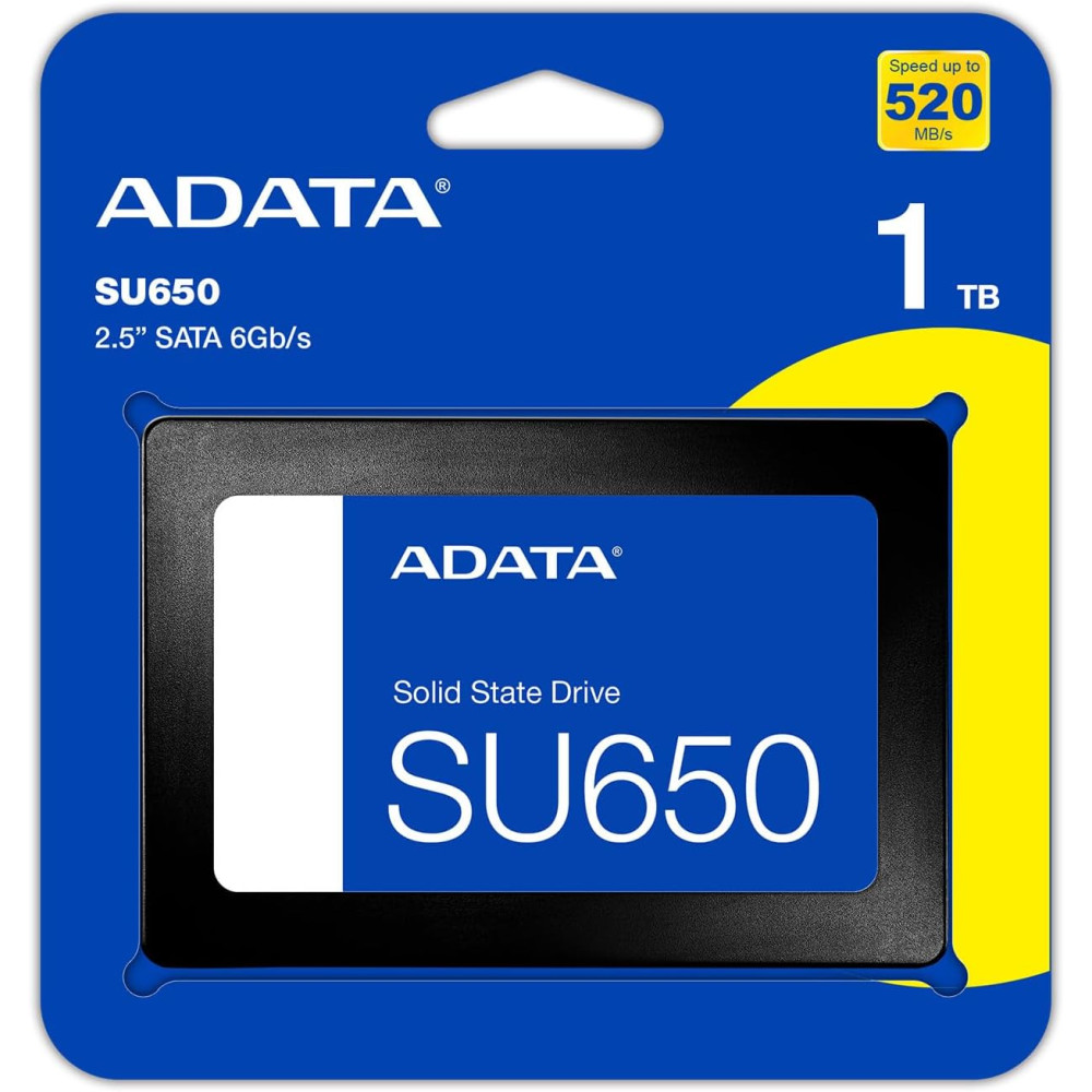 DISCO SOLIDO ADATA 1TB SU650 SSD AZUL 2,5" SATA