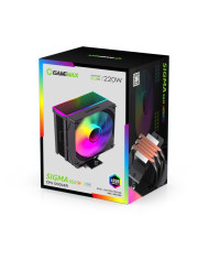 COOLER GAMEMAX SIGMA 550 BK INFINITY RGB 220W TDP ARGB