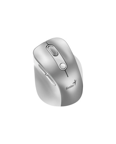 MOUSE GENIUS ERGO 9000S PRO SILVER WIRELESS BLUETOOTH RECARGABLE