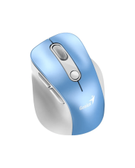 MOUSE GENIUS ERGO 9000S PRO LIGHT BLUE WIRELESS BLUETOOTH RECARGABLE