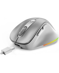 MOUSE GENIUS ERGO 9000S PRO BLANCO PERLA WIRELESS BLUETOOTH RECARGABLE