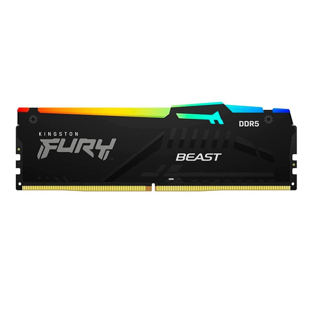 MEMORIA KINGSTON 8GB DDR5 5200MHz RGB FURY BEAST