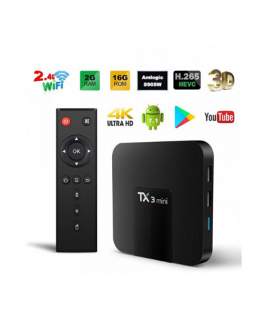 TV BOX TX3 MINI NITRON 2GB + 16GB / 01-03-055