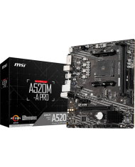MAINBOARD MSI A520M-A PRO AM4 3GEN