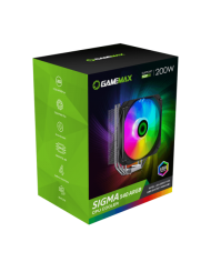 COOLER GAMEMAX SIGMA 540 ARGB NEGRO 200W