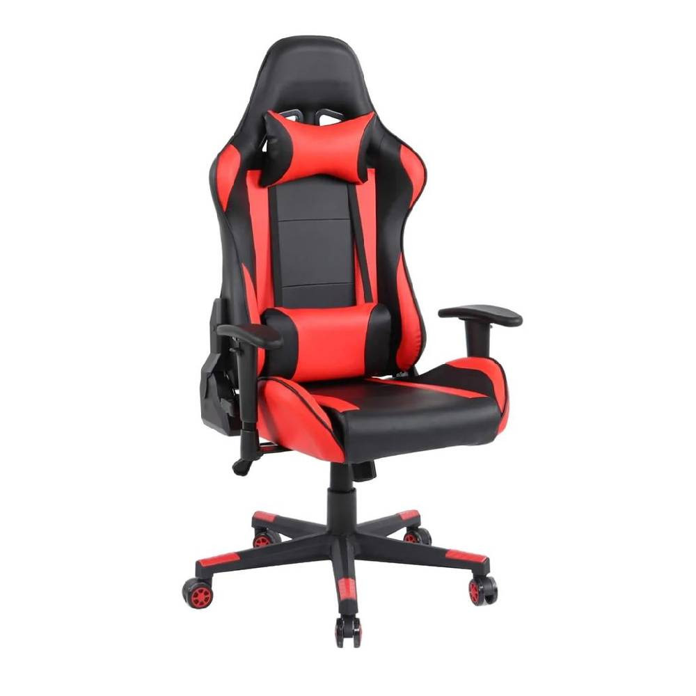 SILLA GAMER EVIL PC CH-215EG ROJA/NEGRA ERGO CUERO SINTETICO
