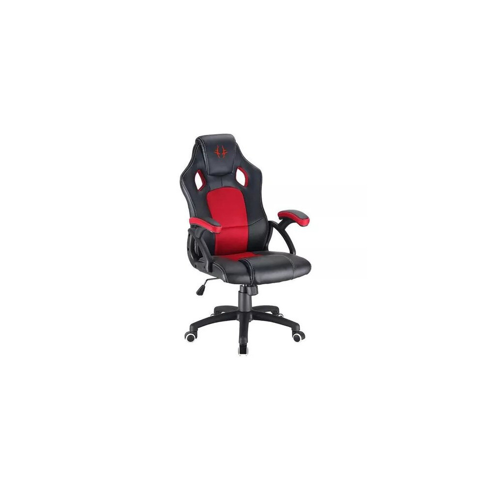 SILLA GAMER EVIL PC CH-115EG ROJA/NEGRA ERGO CUERO SINTETICO