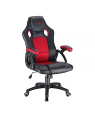 SILLA GAMER EVIL PC CH-215EG ROJA/NEGRA ERGO CUERO SINTETICO