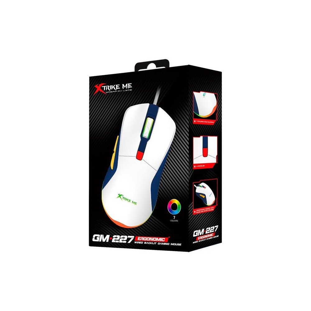 MOUSE XTRIKE ME GM-227 USB RGB