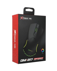 MOUSE XTRIKE ME GM-217 USB RGB NEGRO