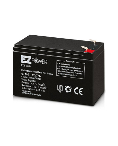 BATERIA UPS EZ POWER EZB-1270 12V 7,0AH