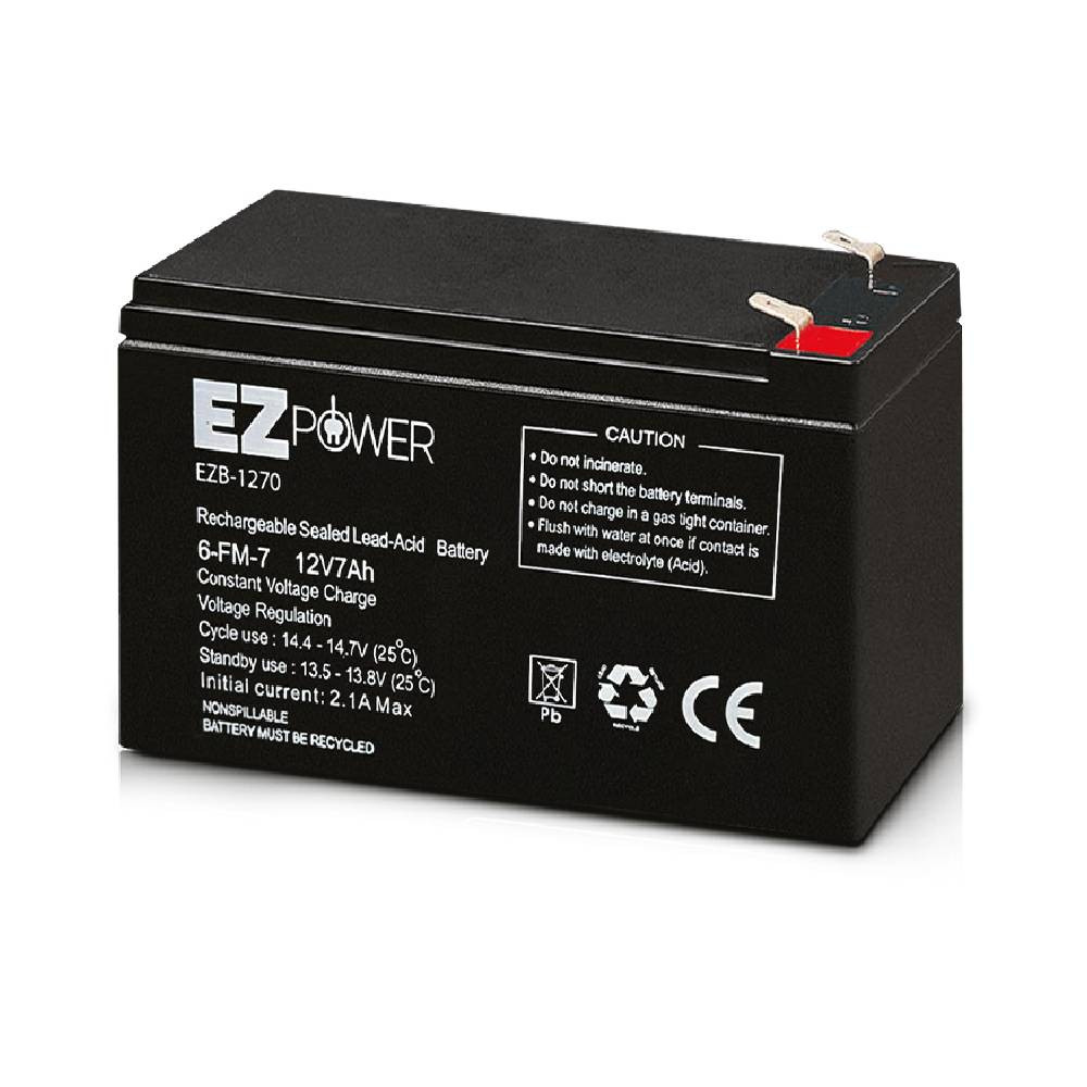 BATERIA UPS EZ POWER EZB-1270 12V 7,0AH