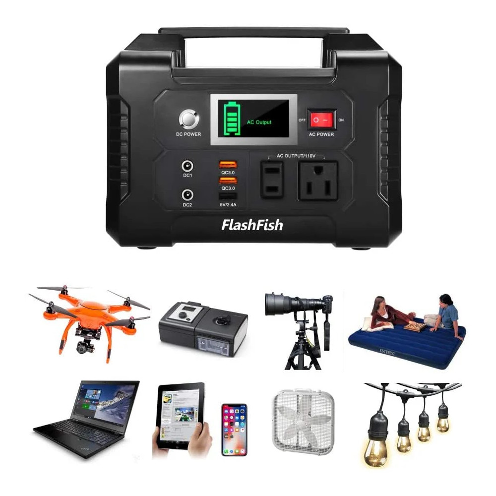 POWER STATION FLASHFISH 200W 40800mAh 110V