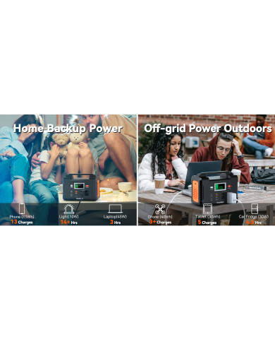 POWER STATION FLASHFISH 200W 40800mAh 110V