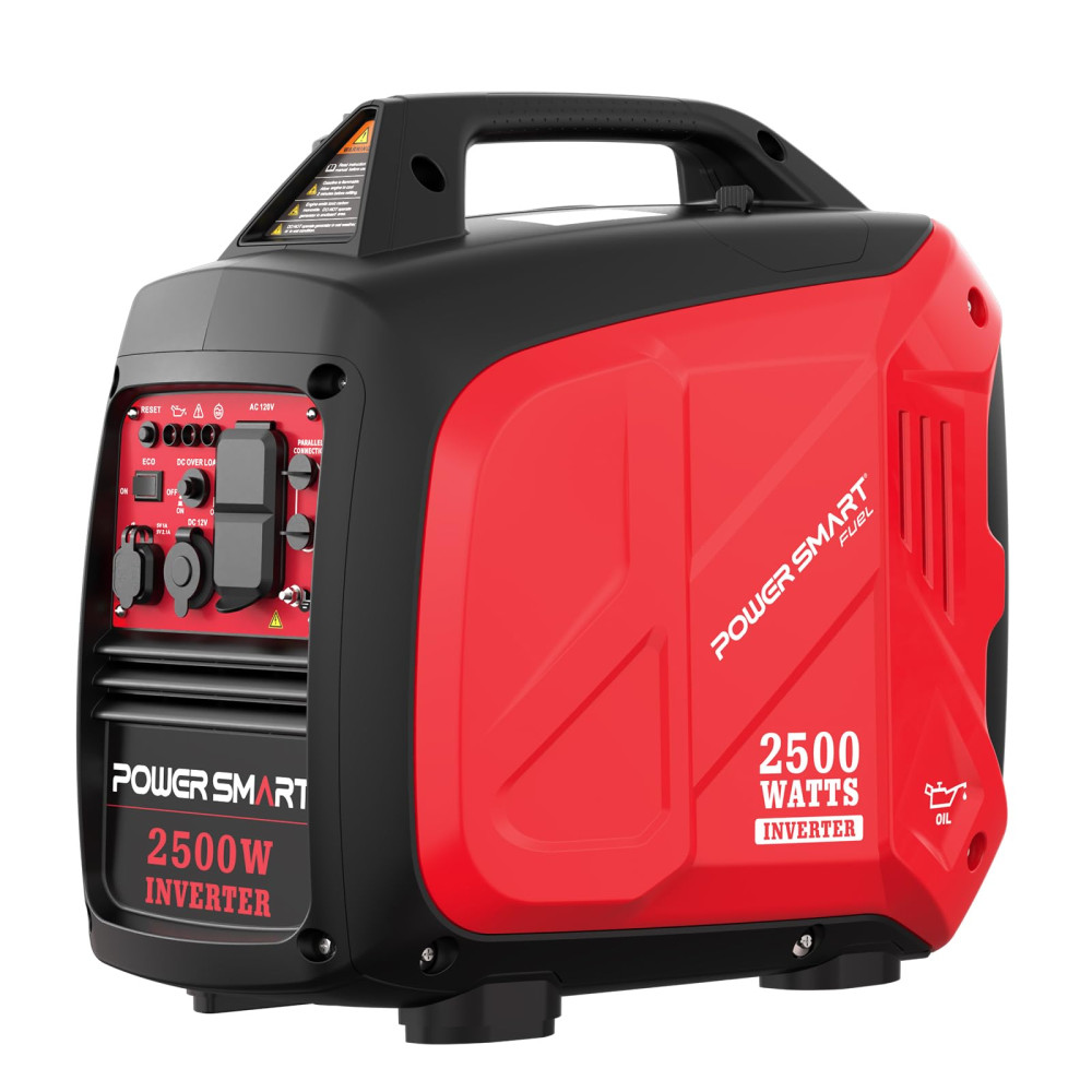 GENERADOR PORTABLE POWERSMART HB5020C 2500W GAS INVERTER