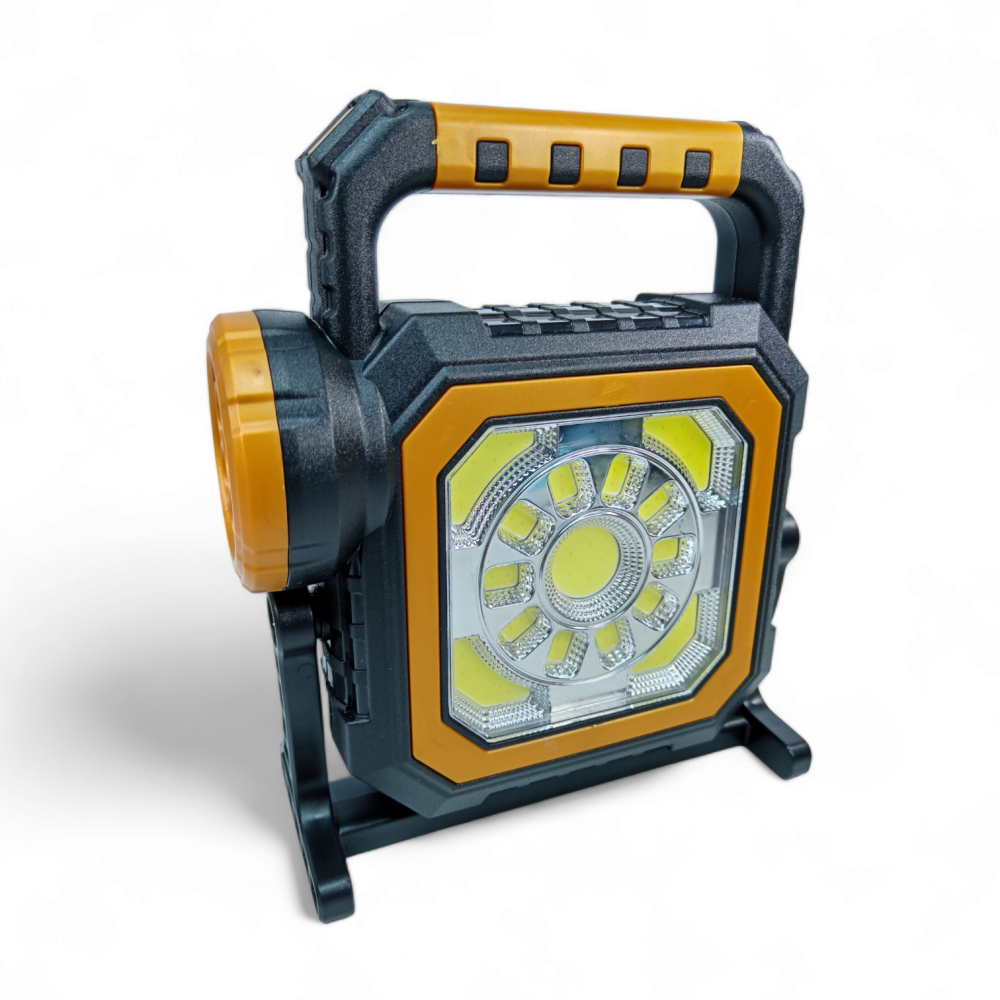 LAMPARA LED HS-8030-A DUAL LINTERNA + PANEL SOLAR