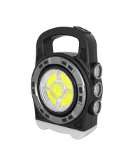 LAMPARA LED HS-8030-A DUAL LINTERNA + PANEL SOLAR