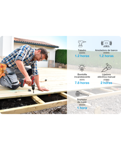 POWER STATION FORZA TITAN FPP-T700 700W 24AC/8DC 3 110v